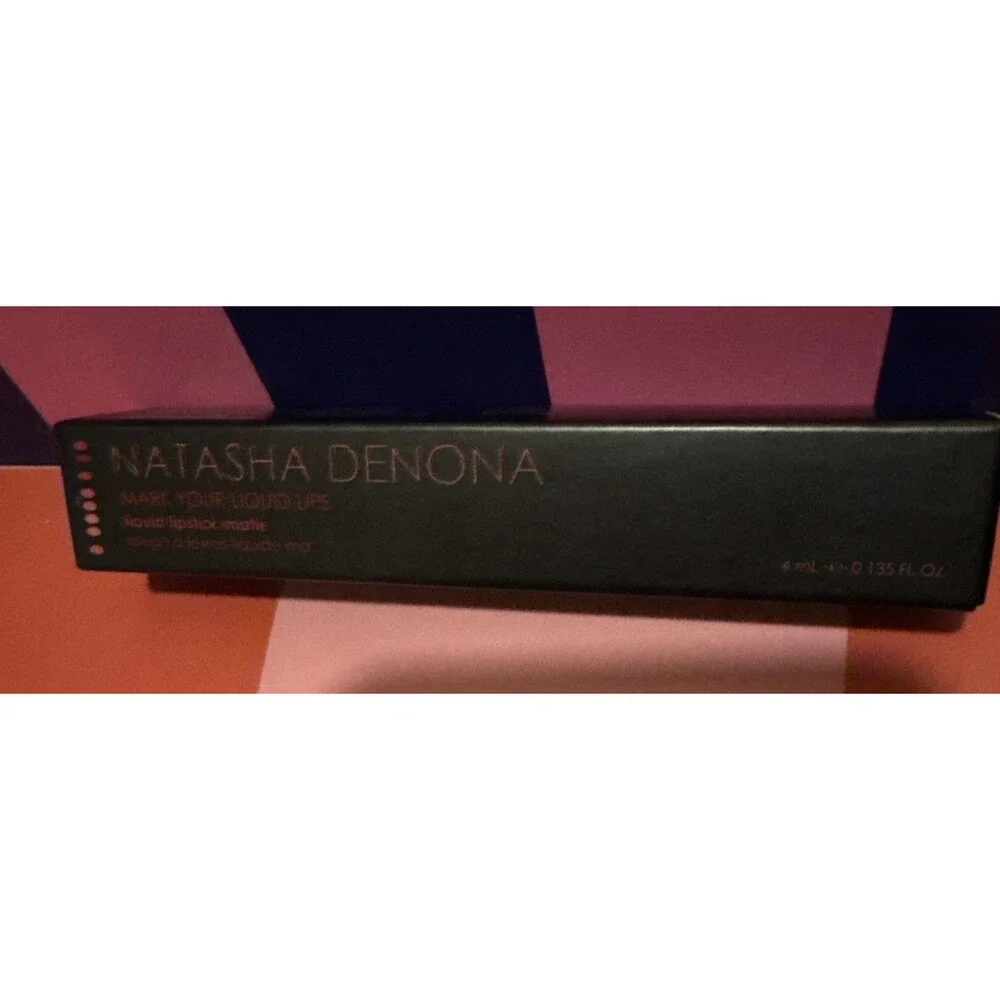 NIB NATASHA DENONA Mark Your Liquid Lips Matte in #1 Melba 0.135 oz **